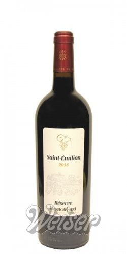 / Saint Emilion / Cadet Mouton Reserve Frankreich 2017 0,75 Wein A.O.C.