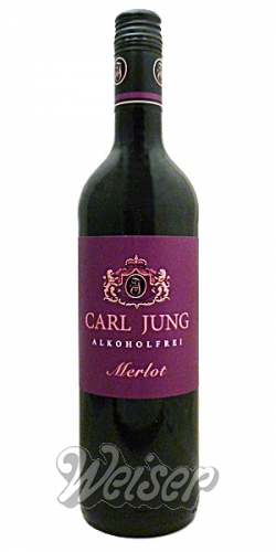 Ohne Alkohol... / Carl Jung Merlot alkoholfrei 0,75 halbtrocken