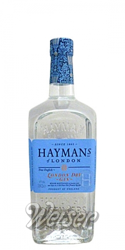 Weitere Spirituosen / 47,0% Hayman\'s und Jenever Dry 0,7 Gin Gin / London