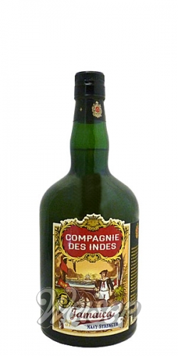 ltr. Compagnie Rum Rumspirituosen Jamaica / Des 57 Strength 0,7 % Indes Navy &