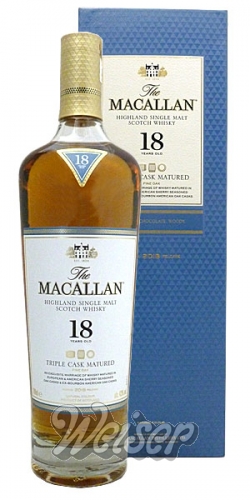 Whisky Schottland Speyside Macallan 18 Jahre Triple Cask Matured 0 7 Ltr Fine Oak Anual 2019 Release