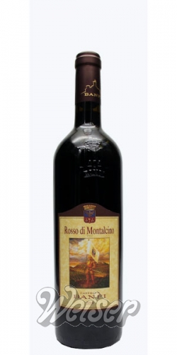 Rosso / Castello Italien Banfi Montalcino 0,75 Wein Toskana 2019 di ltr. / /