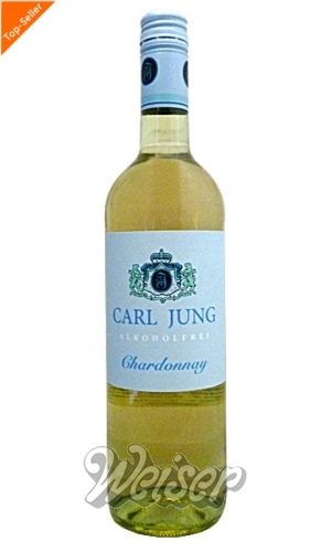 Ohne Alkohol... / Carl Jung Chardonnay, 0,75 alkoholfrei feinherb