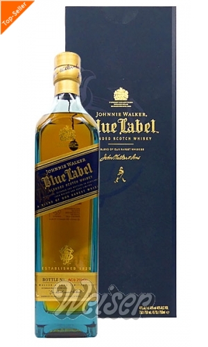 Whisky Schottland Blended Whisky Johnnie Walker Blue Label 0 7 Ltr