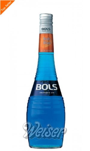 Weitere Spirituosen Liqueure Bols Blue Curacao Liqueur 0 7 Ltr